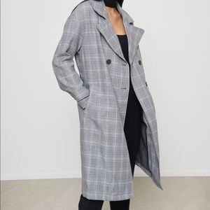 Plaid coat